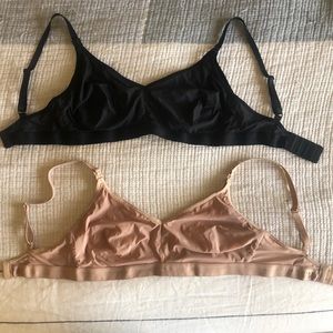Negative brand nursing bras